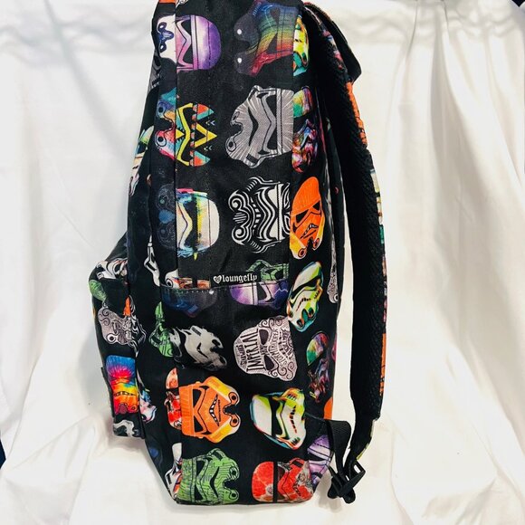 Loungefly Star Wars-Imperial Storm Keeper-Disney Parks-Helmets-Front Zip Pocket - Picture 7 of 16